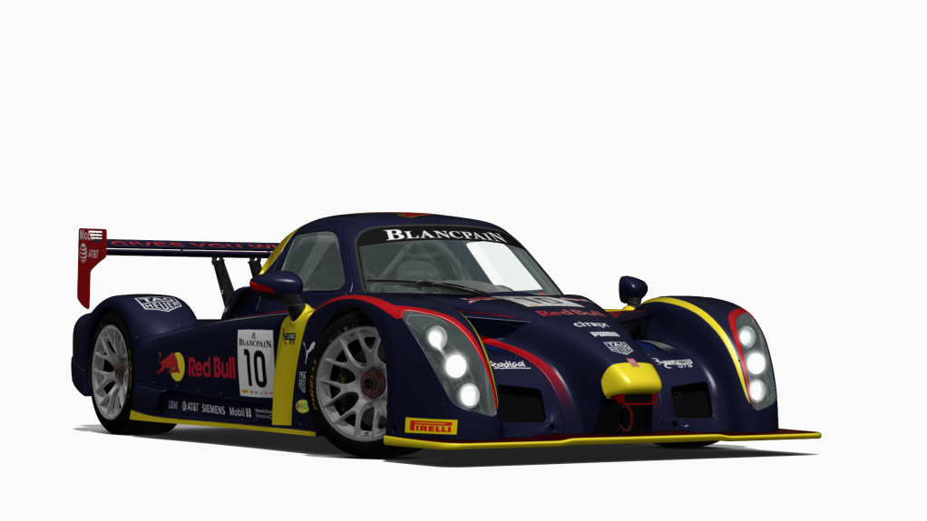 Radical RXC Turbo GT3, skin Blancpain_Red_Bull_10