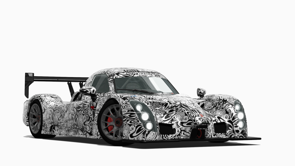 Radical RXC Turbo GT3, skin testcar