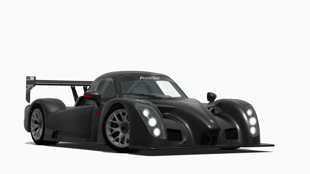 Radical RXC Turbo GT3, skin testcarbon