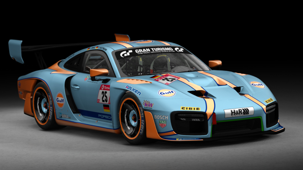 Porsche 935 GT2, skin 2022_Gulf_Oil Special_25