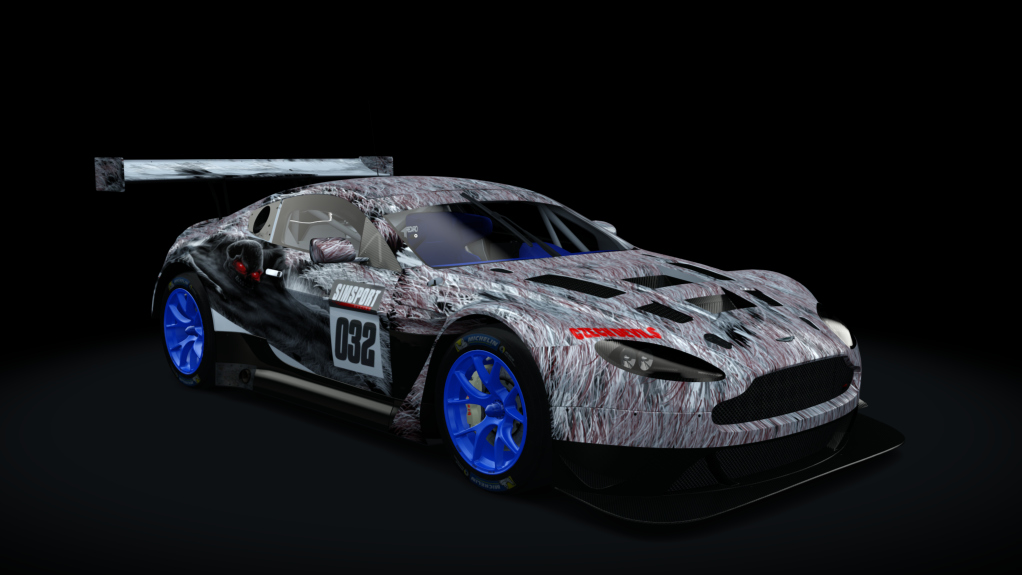 Aston Martin Vantage GT3, skin simsport_benes
