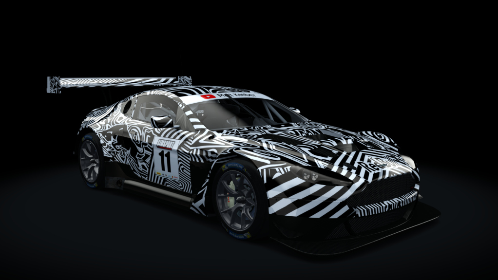 Aston Martin Vantage GT3, skin simsport_mattkeeber