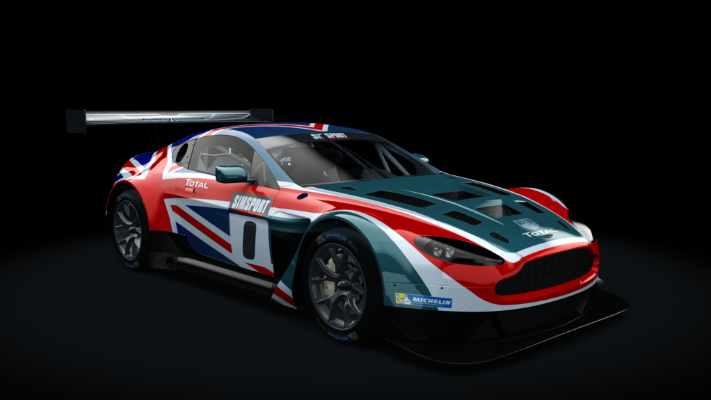 Aston Martin Vantage GT3, skin union