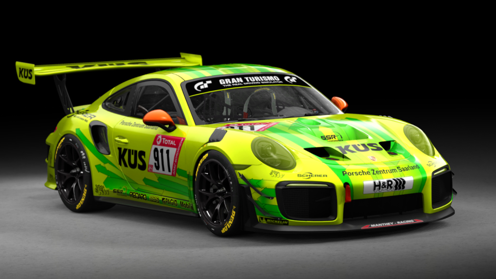 Porsche 911 GT2 RS Clubsport, skin 911_MantheyRacing