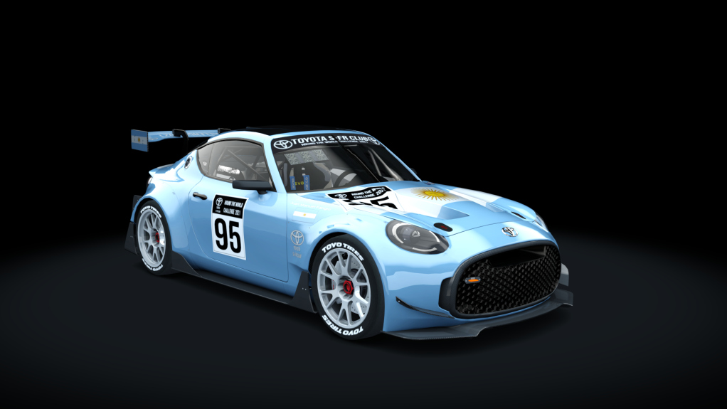 Toyota S-FR Racing, skin rtw_arg_95_2flag