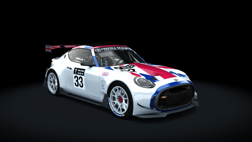 Toyota S-FR Racing, skin rtw_gbr_33