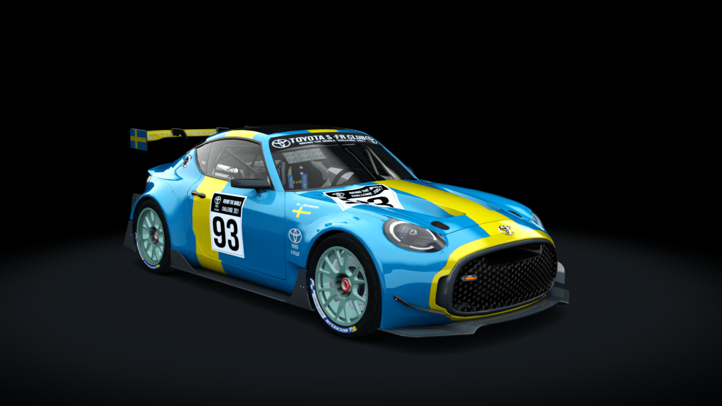 Toyota S-FR Racing, skin rtw_swe_93