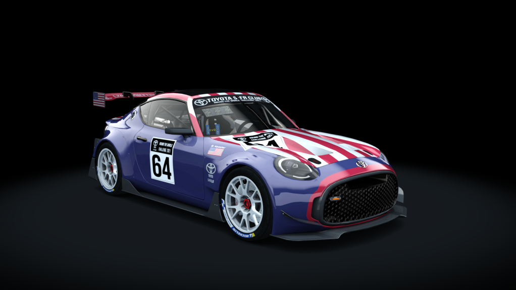 Toyota S-FR Racing, skin rtw_usa_64