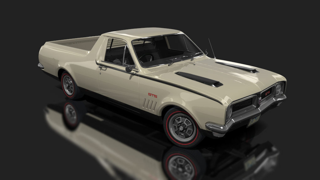 Holden HG Kingswood Ute V8, skin sudan beige