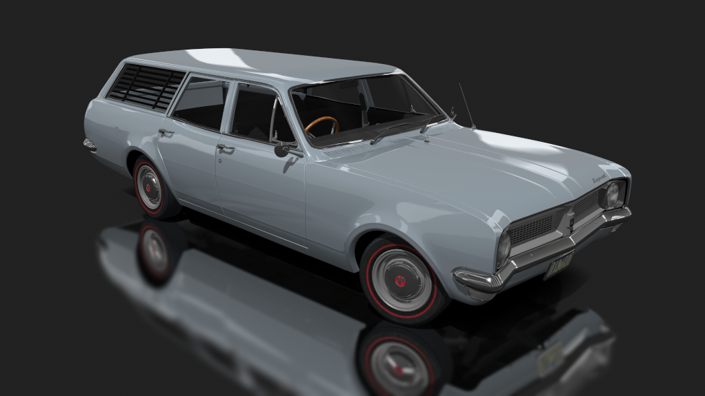 Holden HG Kingswood Wagon V8, skin electra blue
