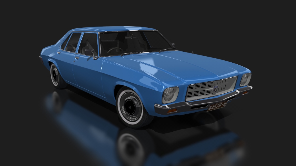 Holden HQ Kingswood SL V8, skin azure_blue