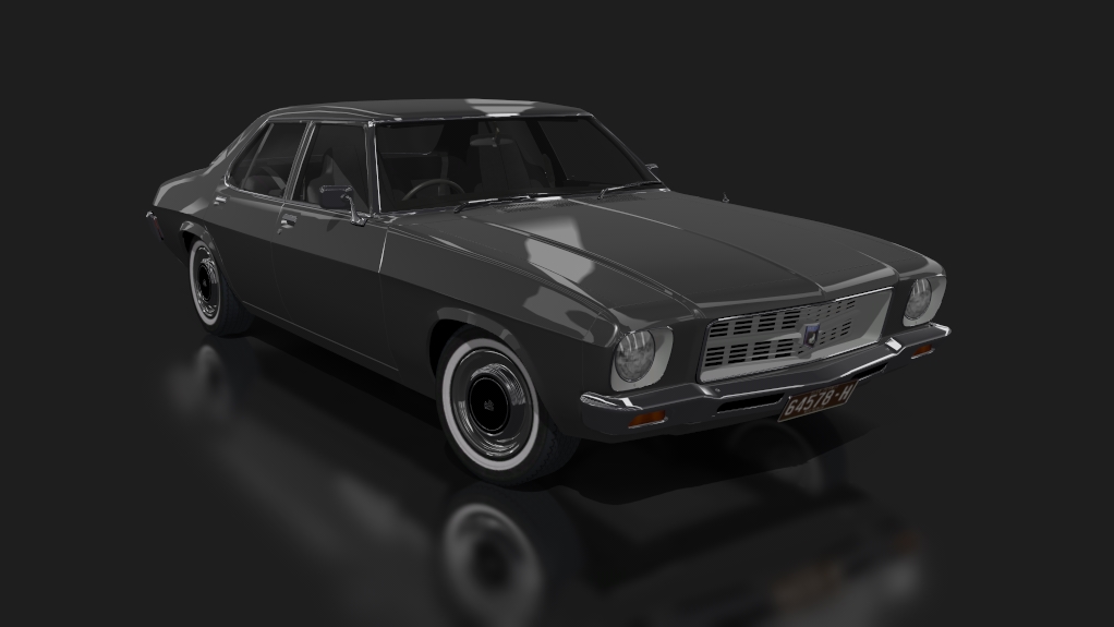 Holden HQ Kingswood SL V8, skin gunmetal