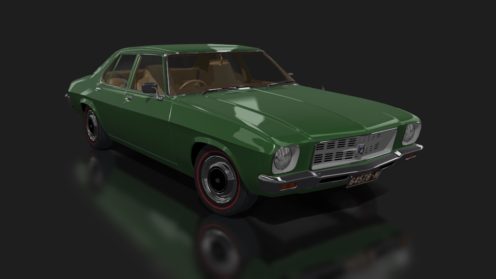 Holden HQ Kingswood SL V8, skin monterey_green_b