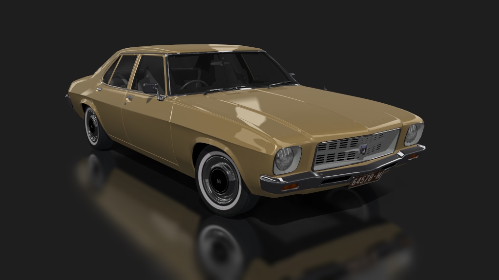 Holden HQ Kingswood SL V8, skin patina_gold