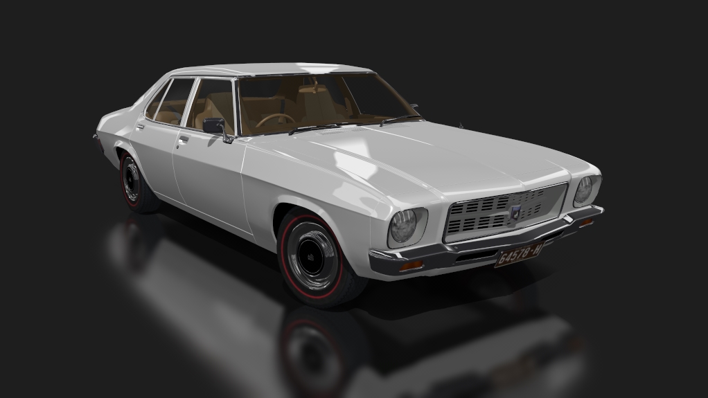 Holden HQ Kingswood SL V8, skin white