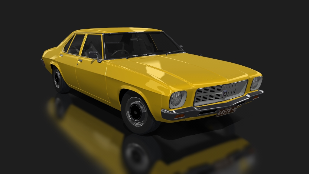 Holden HQ Kingswood SL V8, skin yellow_ochre