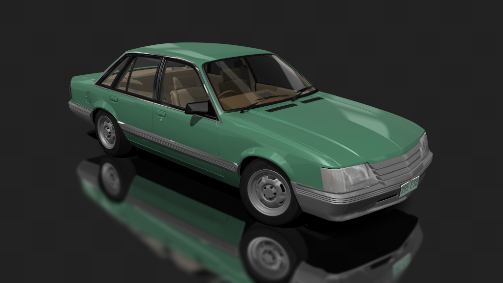 Holden Commodore VK BT1 'high output', skin green