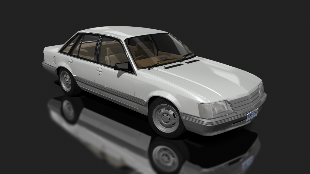 Holden Commodore VK BT1 'high output', skin silver