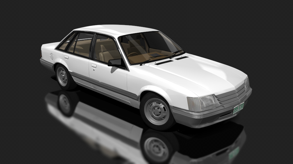 Holden Commodore VK BT1 'high output', skin white