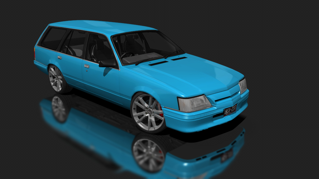 Holden Commodore VK Berlina Wagon 'Tuned', skin turismo_blue