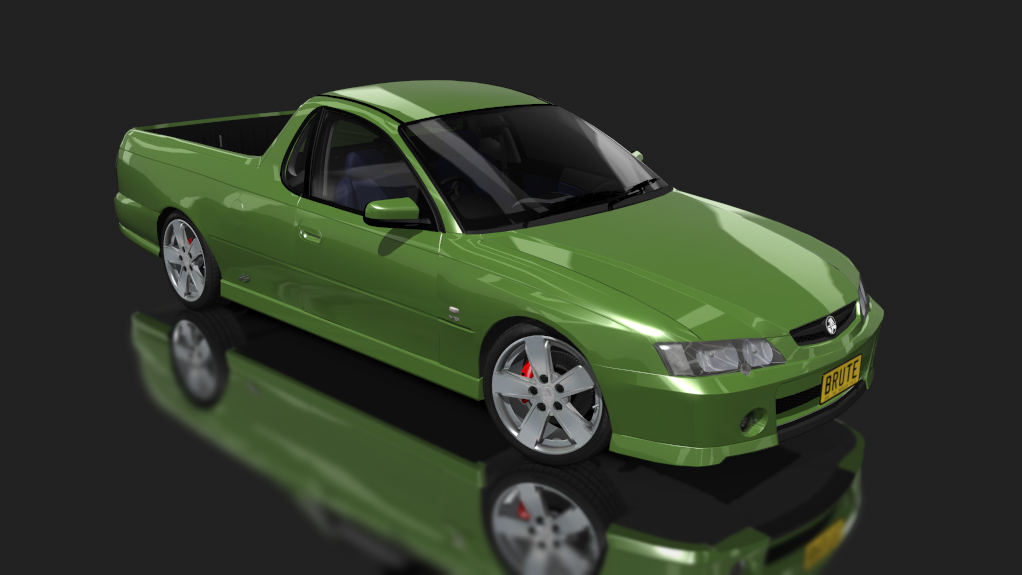 Holden Commodore VY SS ute, skin _hothouse_green