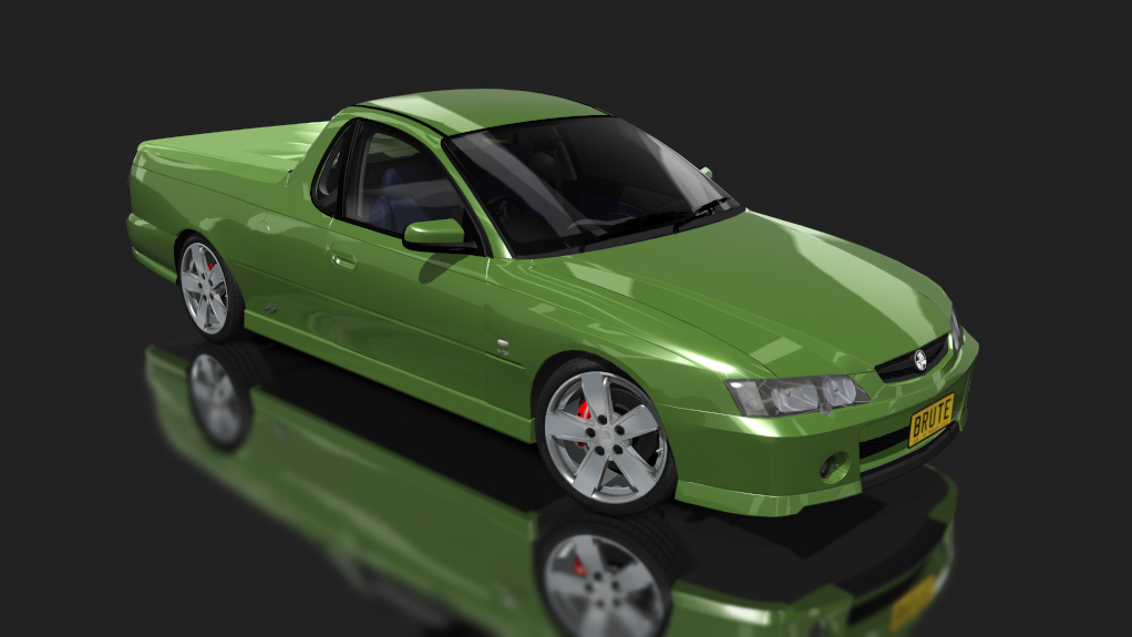 Holden Commodore VY SS ute, skin _hothouse_green_hardlid