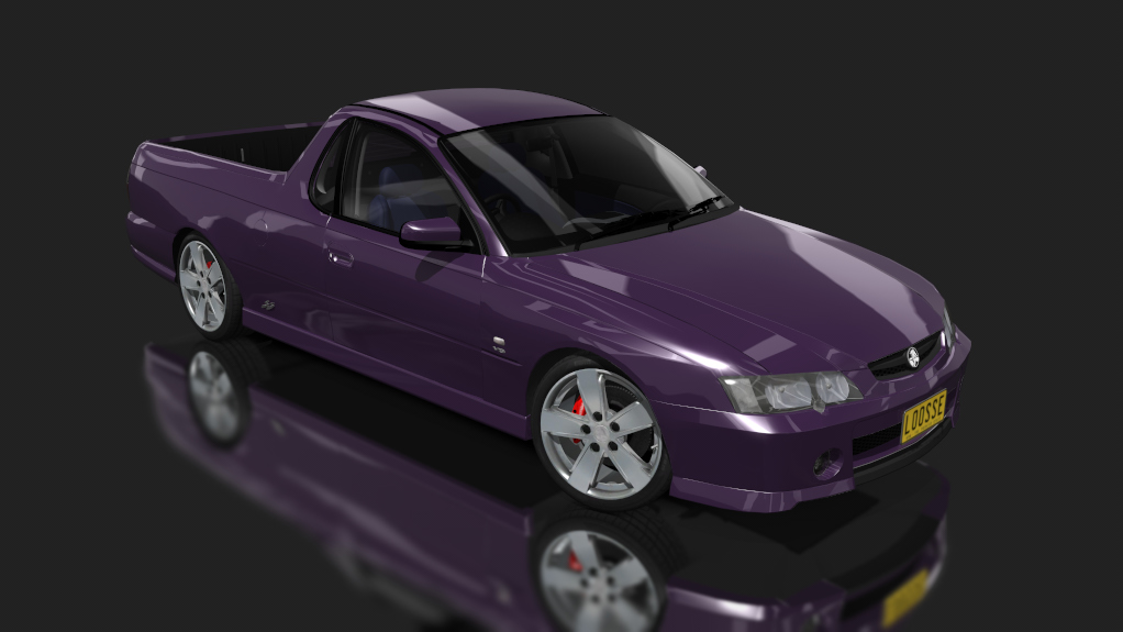 Holden Commodore VY SS ute, skin _purple
