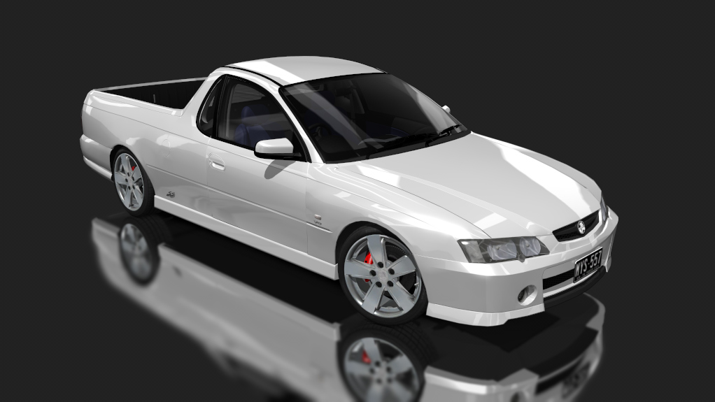 Holden Commodore VY SS ute, skin _white