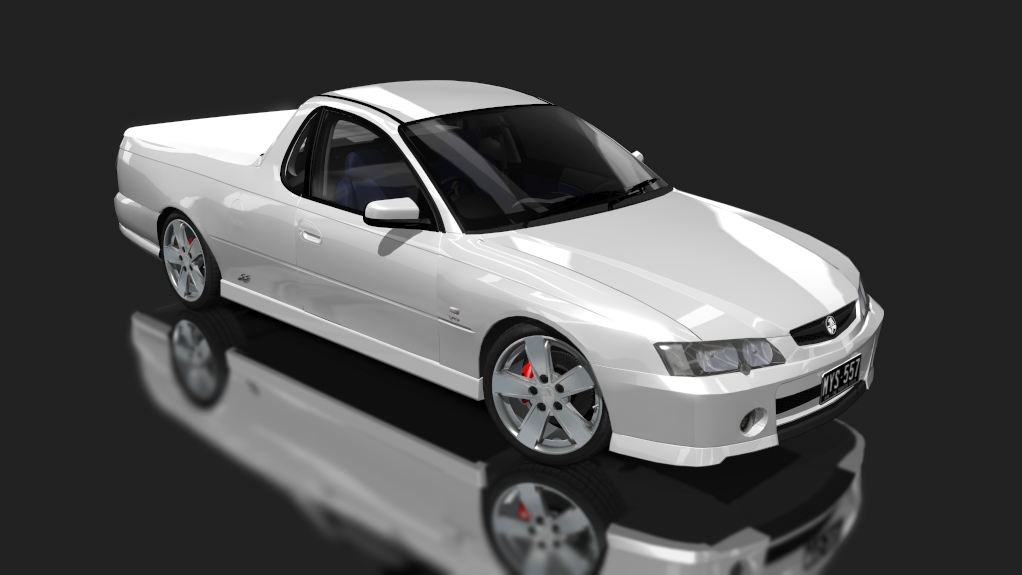 Holden Commodore VY SS ute, skin _white_hardlid