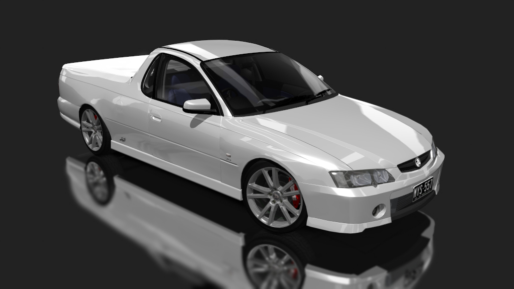 Holden Commodore VY SS ute Tuned, skin _light_silver_metallic_hardlid