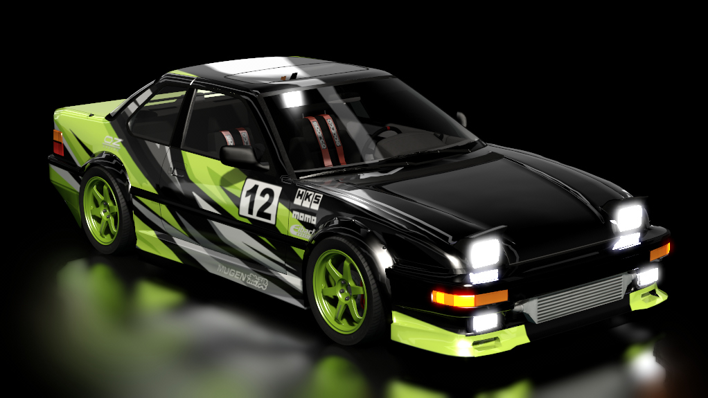 Honda Prelude 1988 Modified, skin skin1