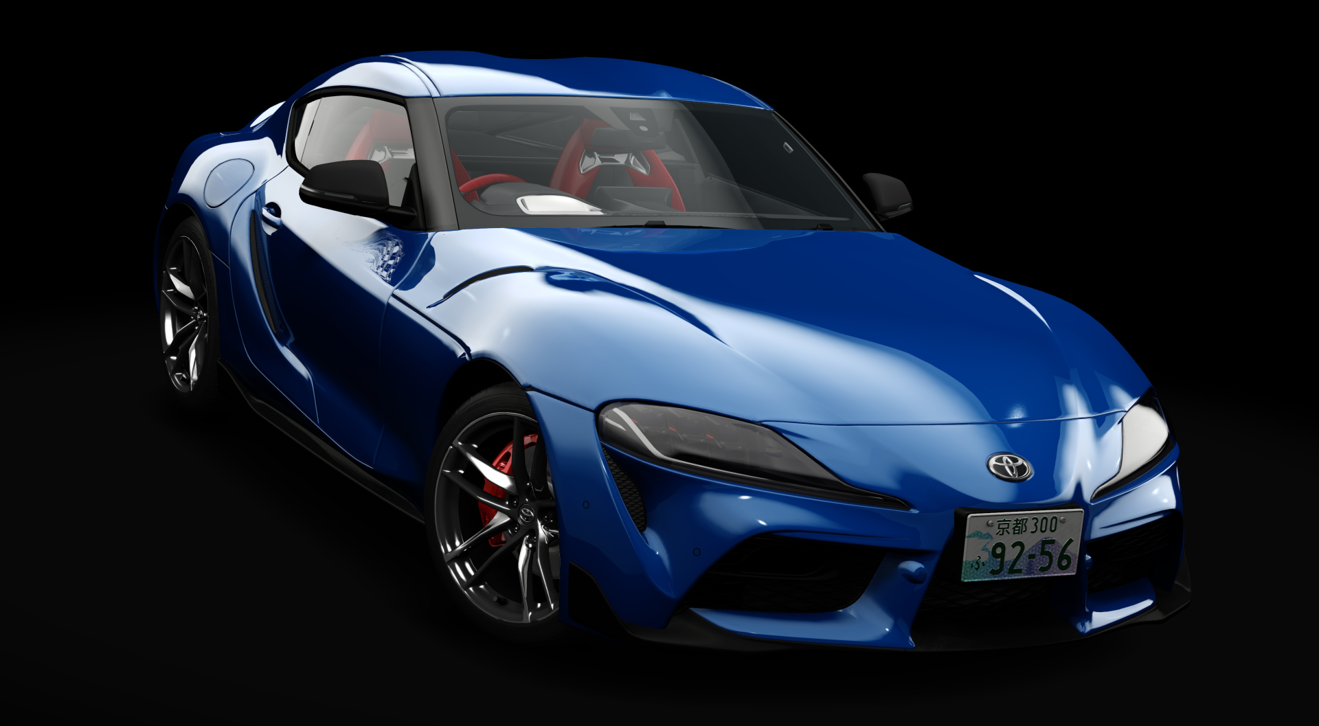 Toyota GR Supra A90 '19, skin Horizon Blue