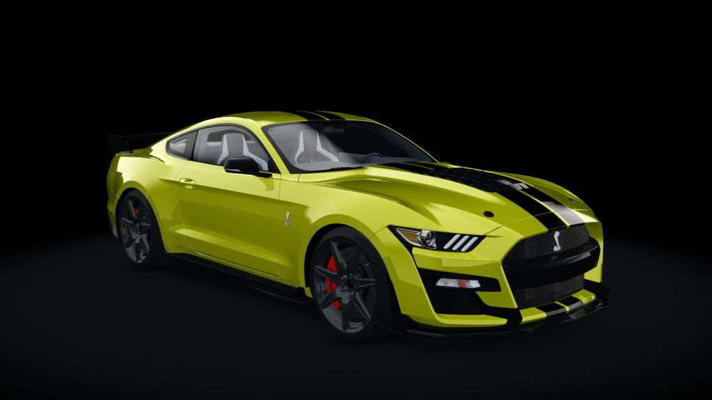 Ford Mustang Shelby GT500 (AP2), skin Grabber_Lime_BkS