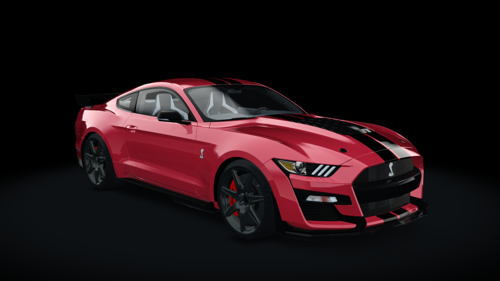 Ford Mustang Shelby GT500 (AP2), skin Red_Hot_BkS