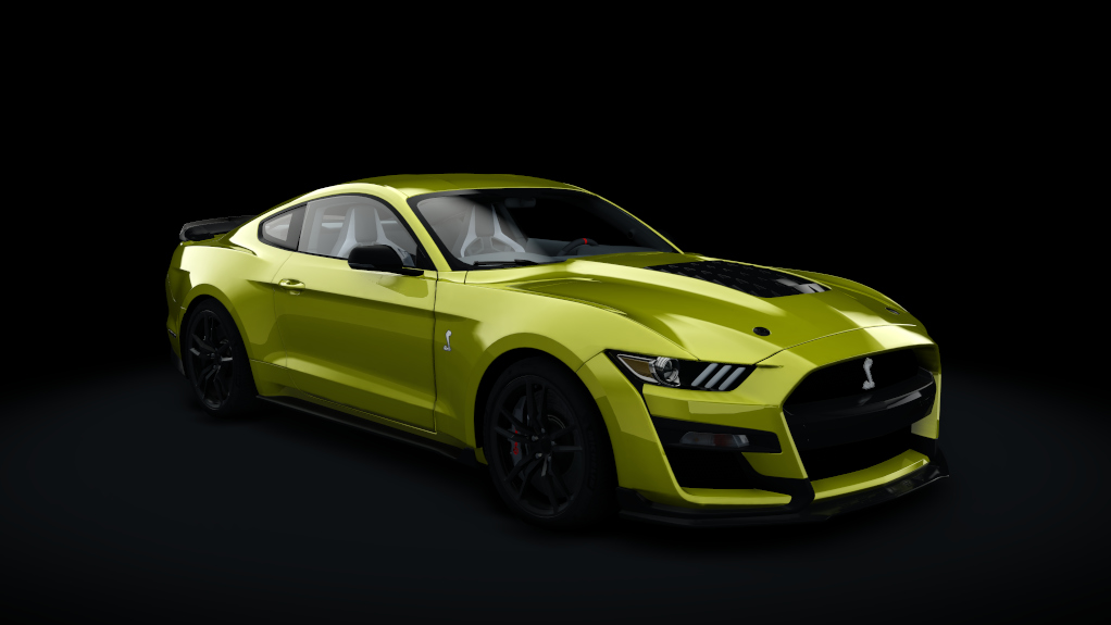 Ford Mustang Shelby GT500, skin Grabber_Lime