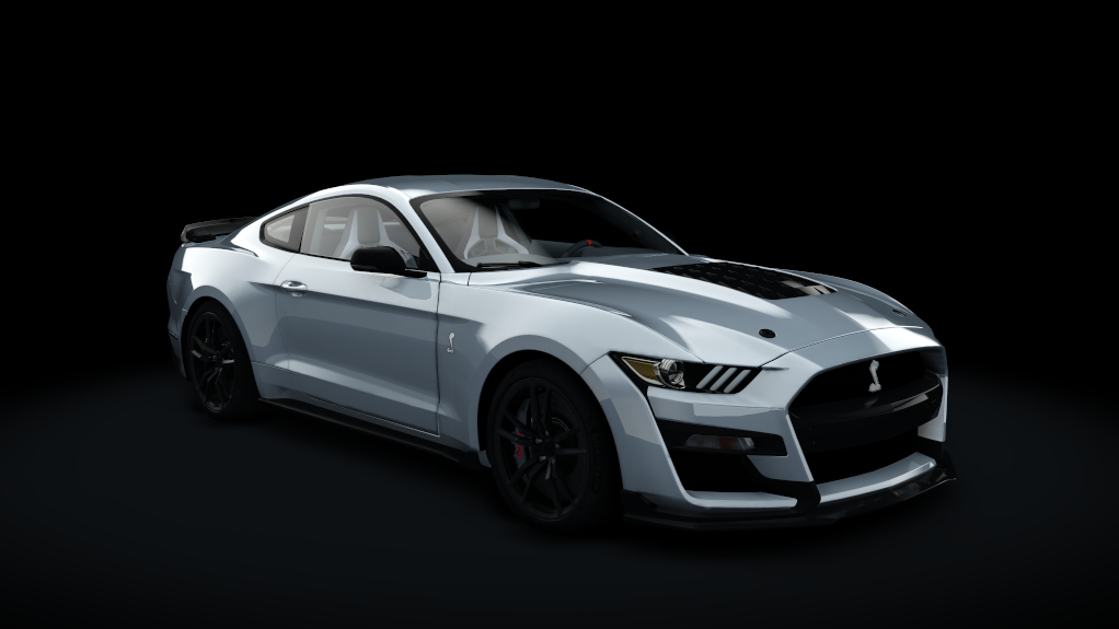 Ford Mustang Shelby GT500, skin Iconic_Silver