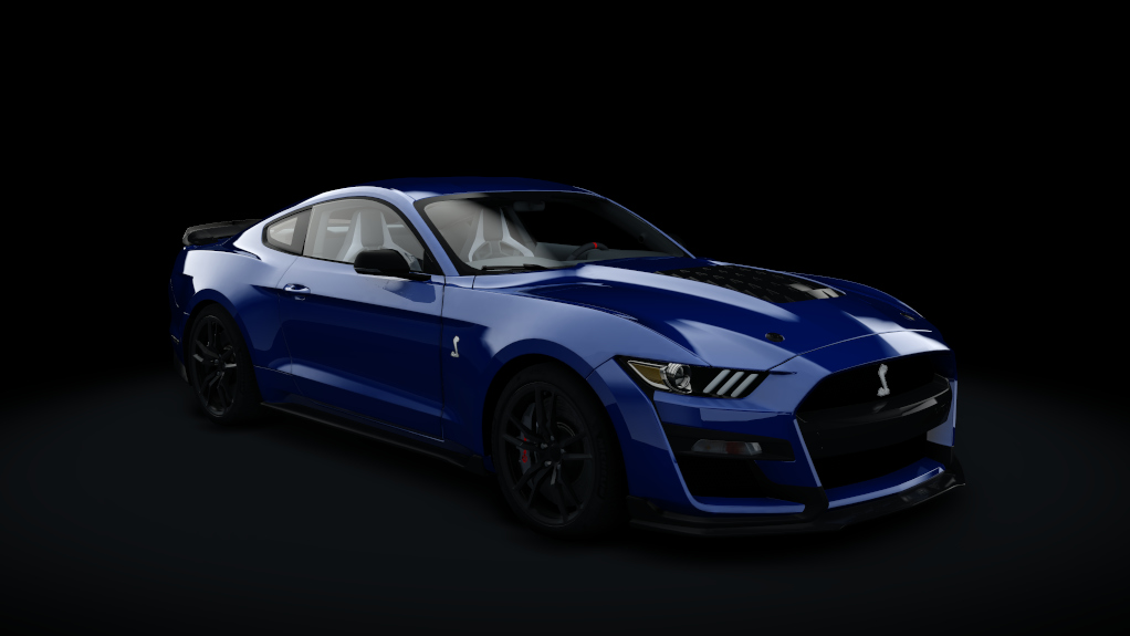 Ford Mustang Shelby GT500, skin Kona_Blue