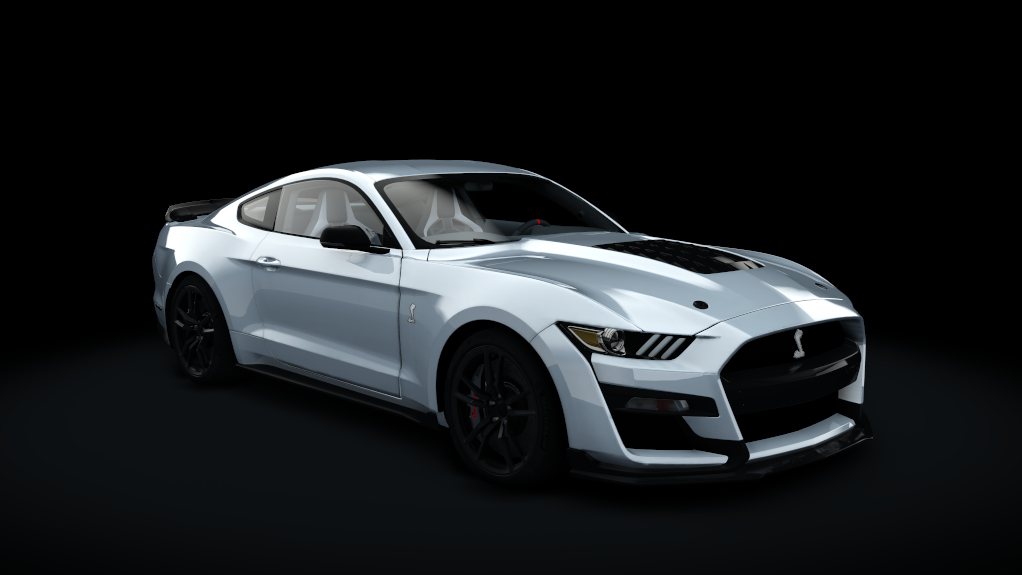 Ford Mustang Shelby GT500, skin Oxford_White