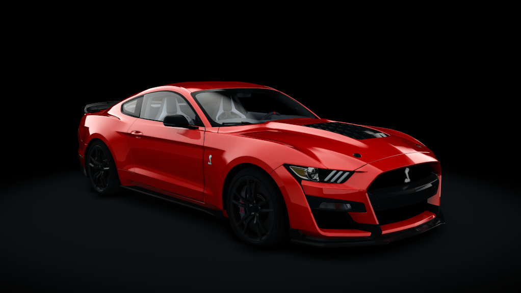 Ford Mustang Shelby GT500, skin Race_Red