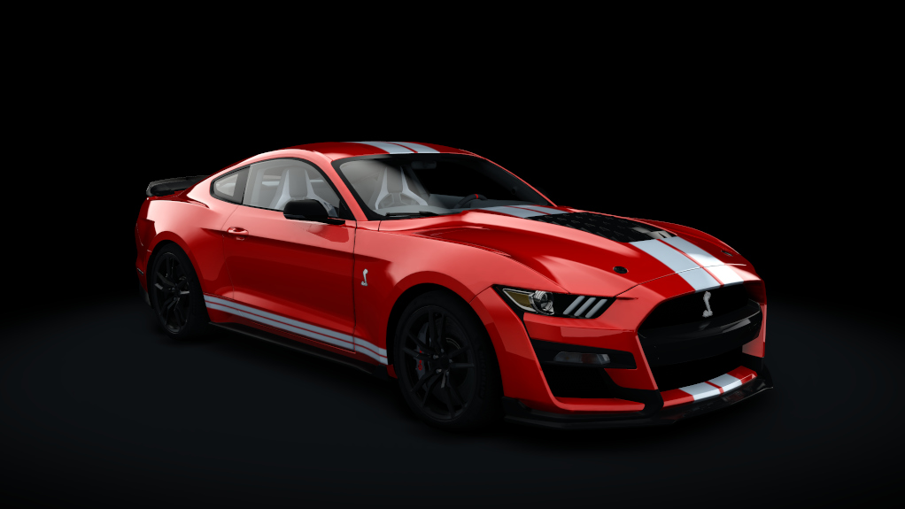 Ford Mustang Shelby GT500, skin Race_Red_WhS