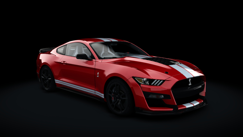 Ford Mustang Shelby GT500, skin Rapid_Red_WhS