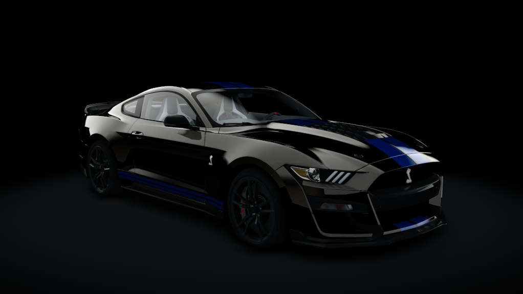 Ford Mustang Shelby GT500, skin Shadow_Black_BlS