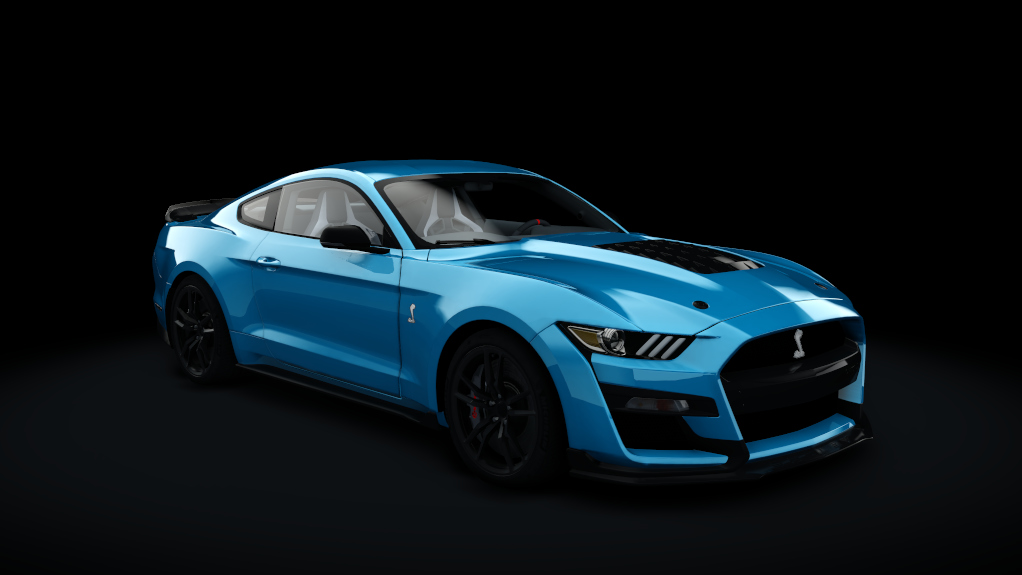 Ford Mustang Shelby GT500, skin Velocity_Blue