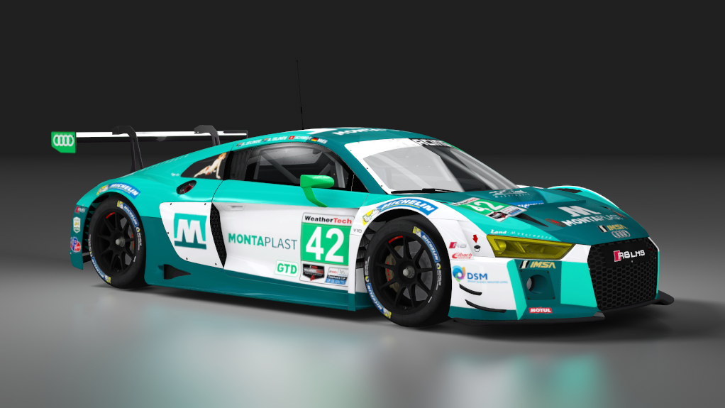 Audi R8 LMS 2016, skin AKR_GTD_42