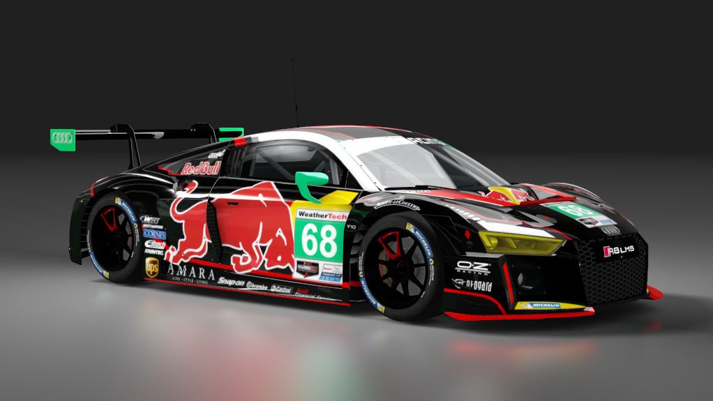 Audi R8 LMS 2016, skin AKR_GTD_68