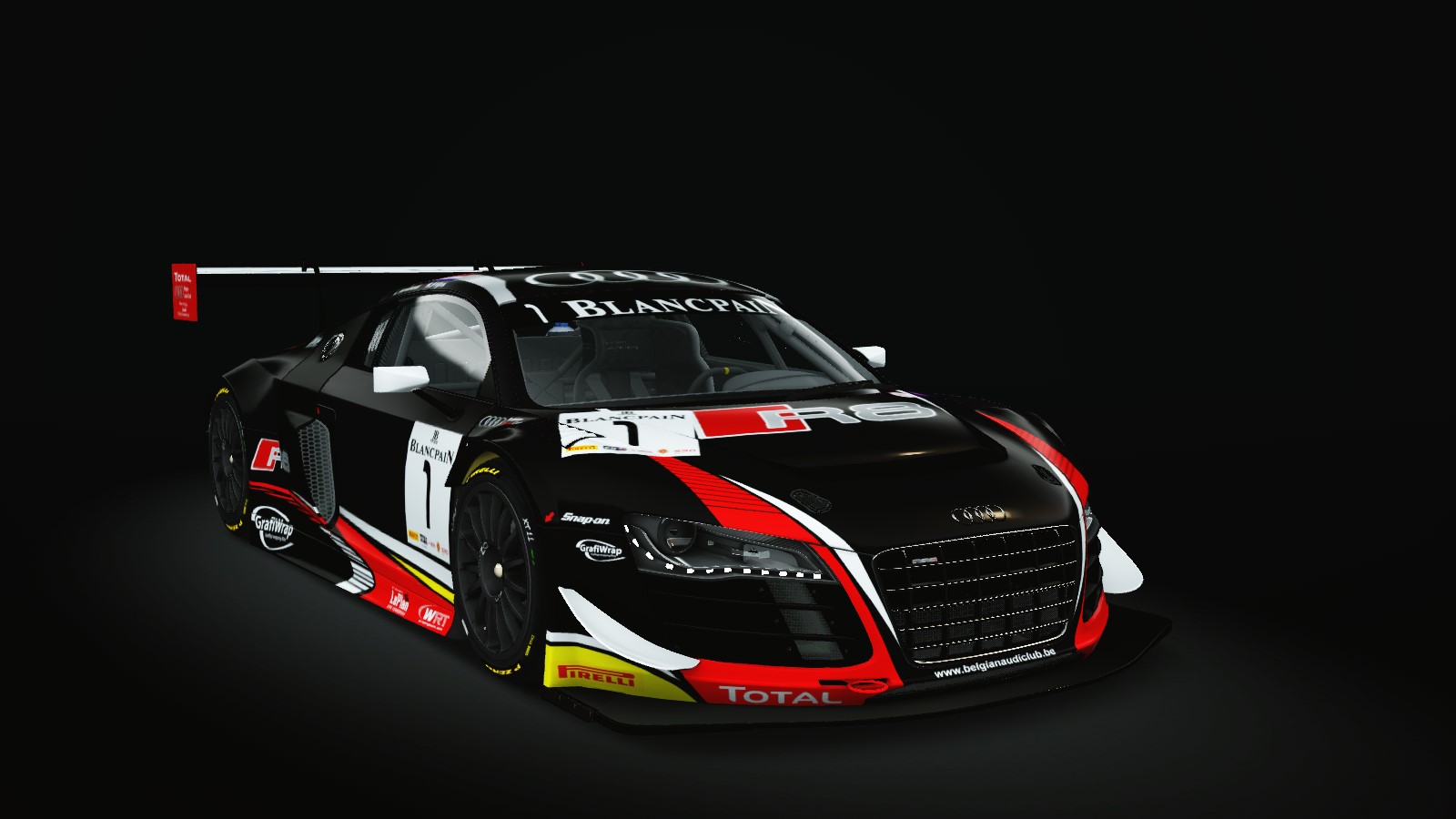 Audi R8 LMS 2016, skin WRT_1_BSS