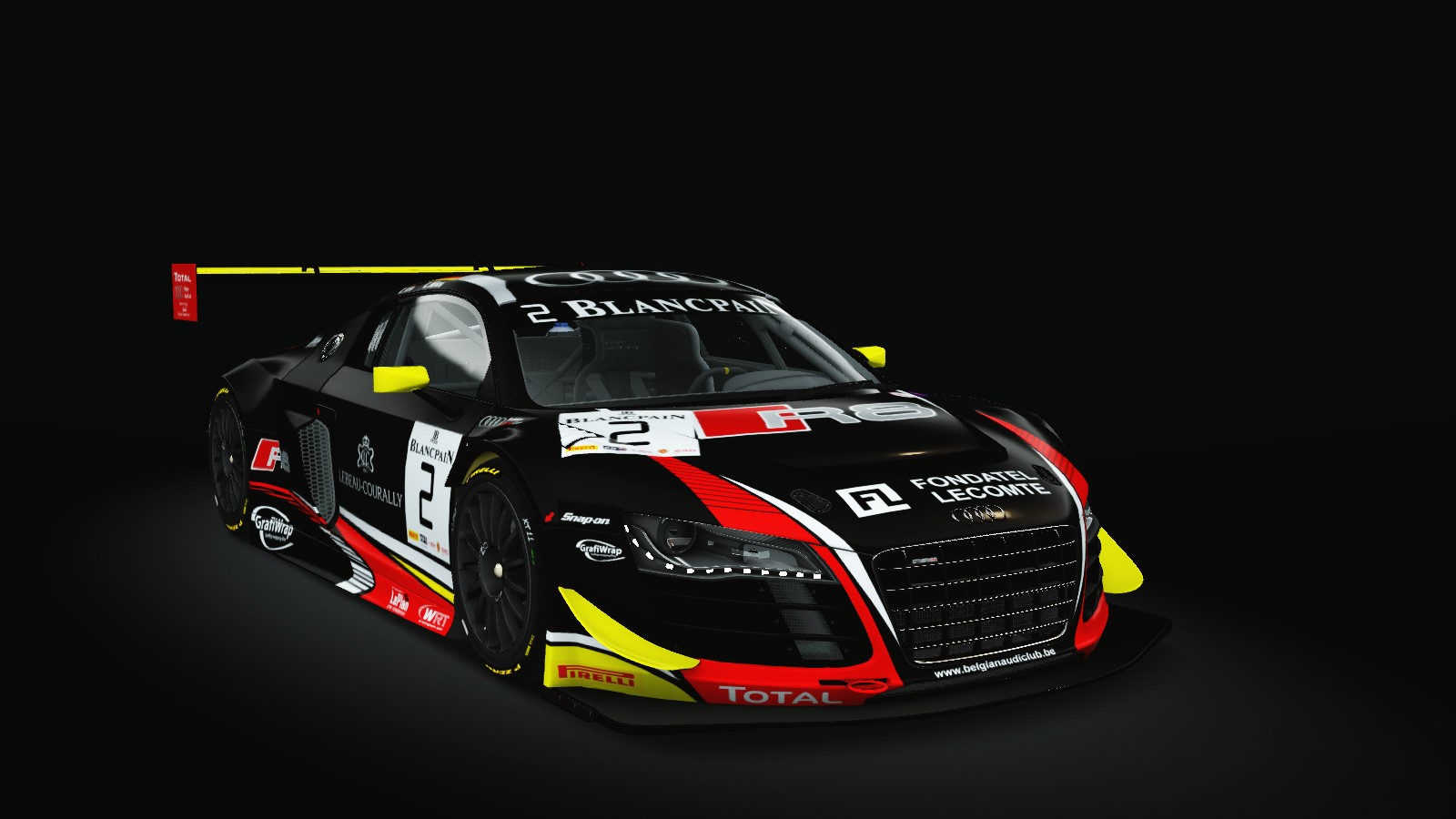 Audi R8 LMS 2016, skin WRT_2_BSS