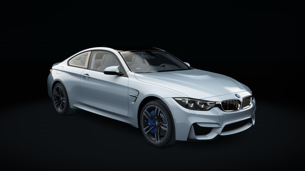 BMW M4, skin alpinweiss_iii_pastel