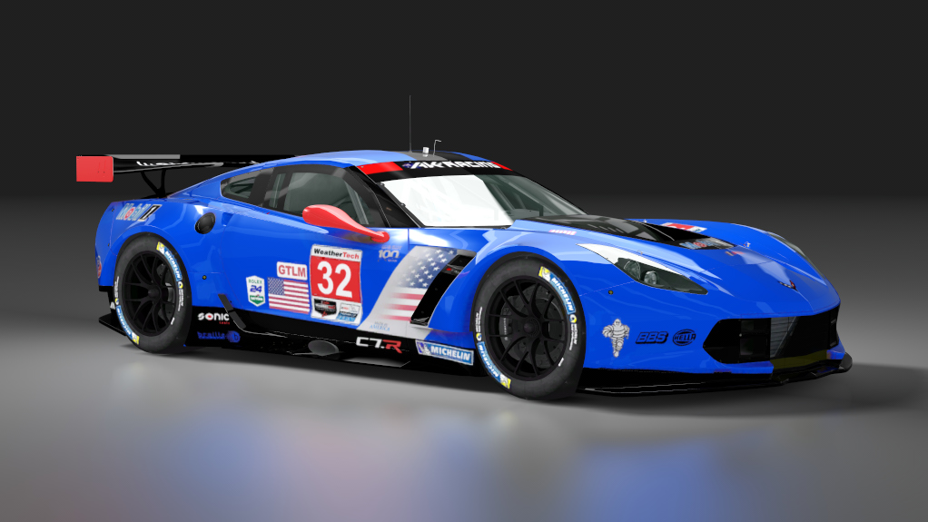 Chevrolet Corvette C7R, skin AKR_GTLM_32