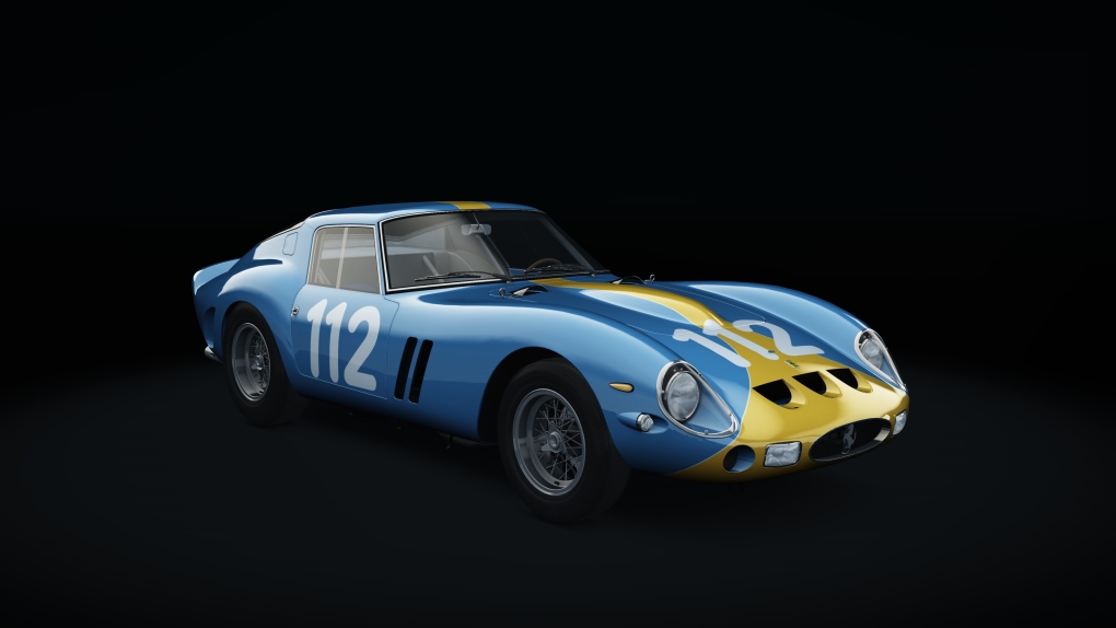 Ferrari 250 GTO, skin 05_racing_112